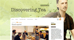 Desktop Screenshot of discoveringtea.com